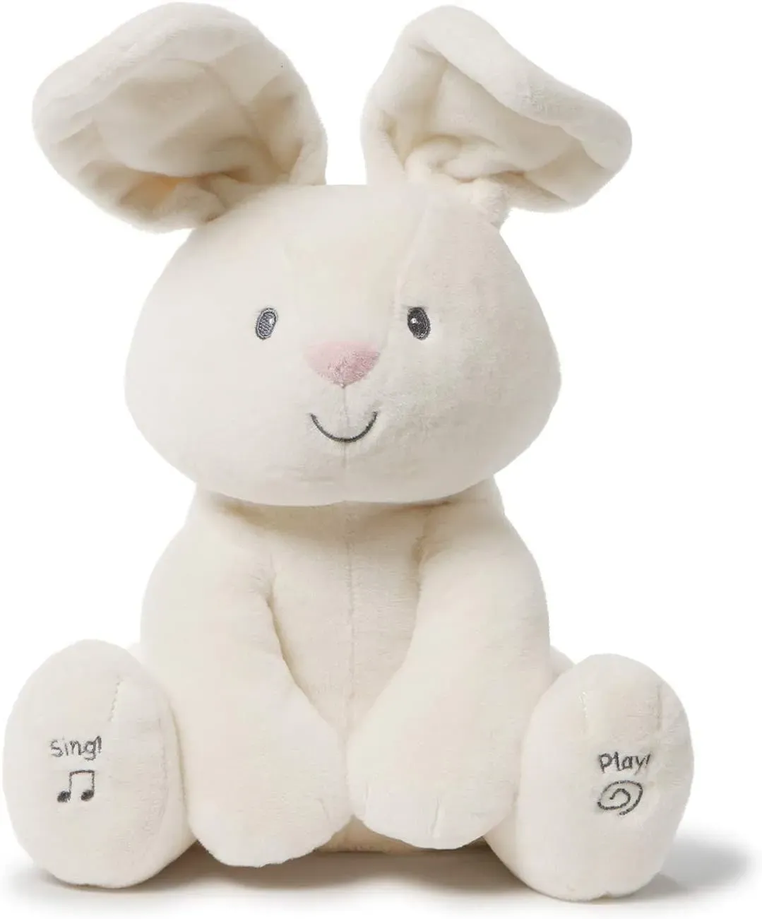 A sweet and smiling animated bunny best for toddlers.