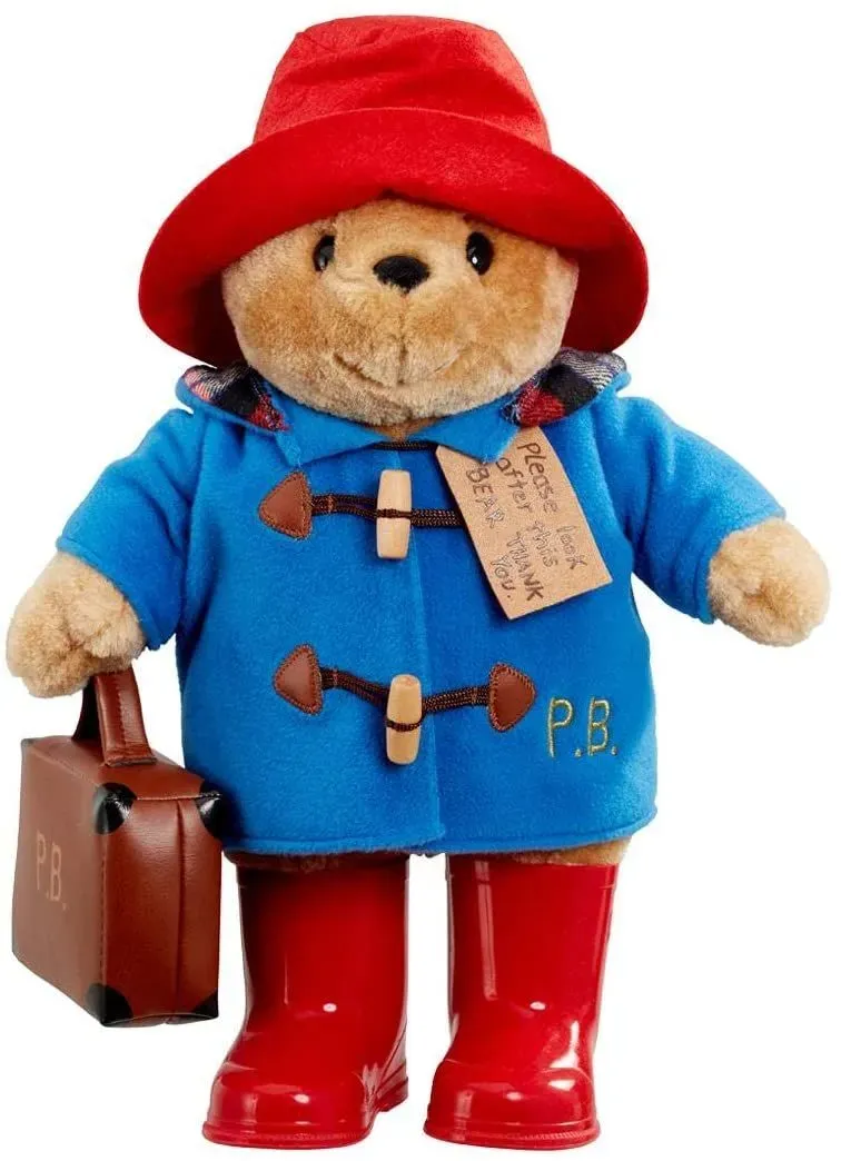 Classic Paddington with his coat and hat best for book lovers.