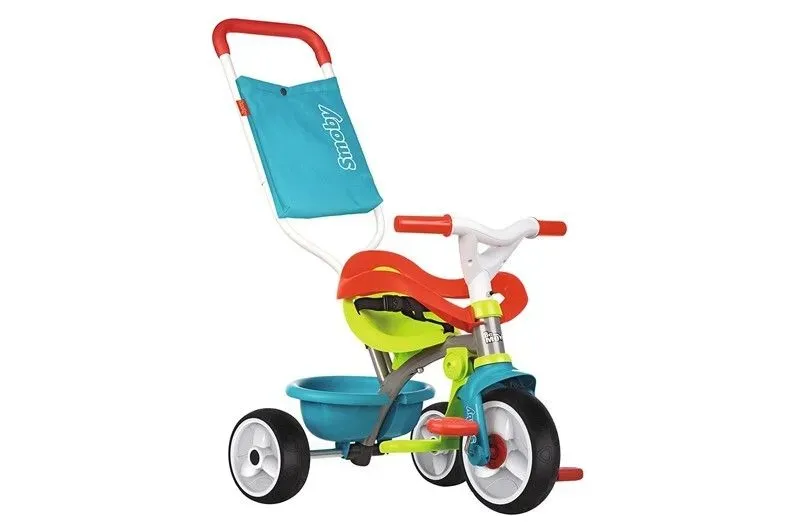 Safe, fun and colorful baby trike tricycle.