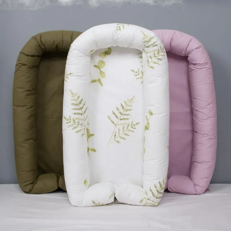 Beautiful and comfortable different colors pod or nest for newborn and toddler.