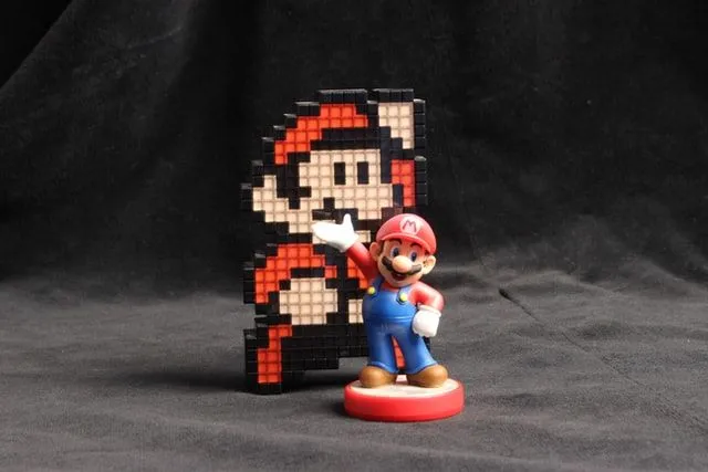 (Super Mario game is available on a variety of gaming platforms.