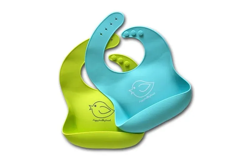 Waterproof with food catcher for babies while feeding to avoid mess.