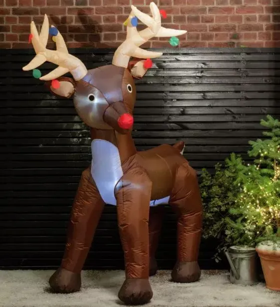 Argos Home Inflatable Rudolph