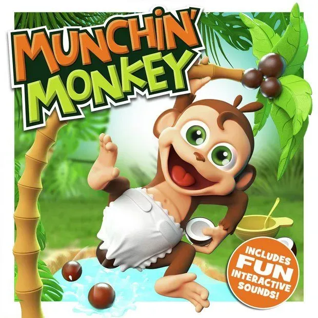 Munchin' Monkey Board Game - Argos