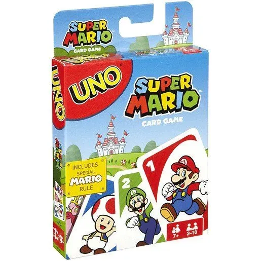 Super Mario Uno Card Game - The Entertainer