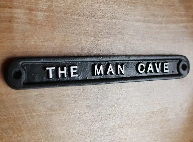 Vintage Man Cave Sign - Yester Home