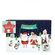 Card Factory Santa Claus Christmas Eve Surprise Box.