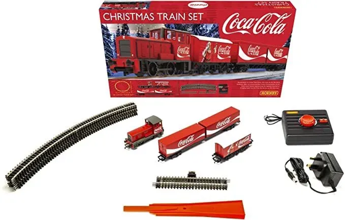 Hornby The Coca Cola Christmas Train Set.