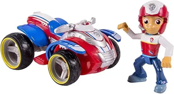 Paw Patrol Ryder's Rescue Vehicle And Figure.