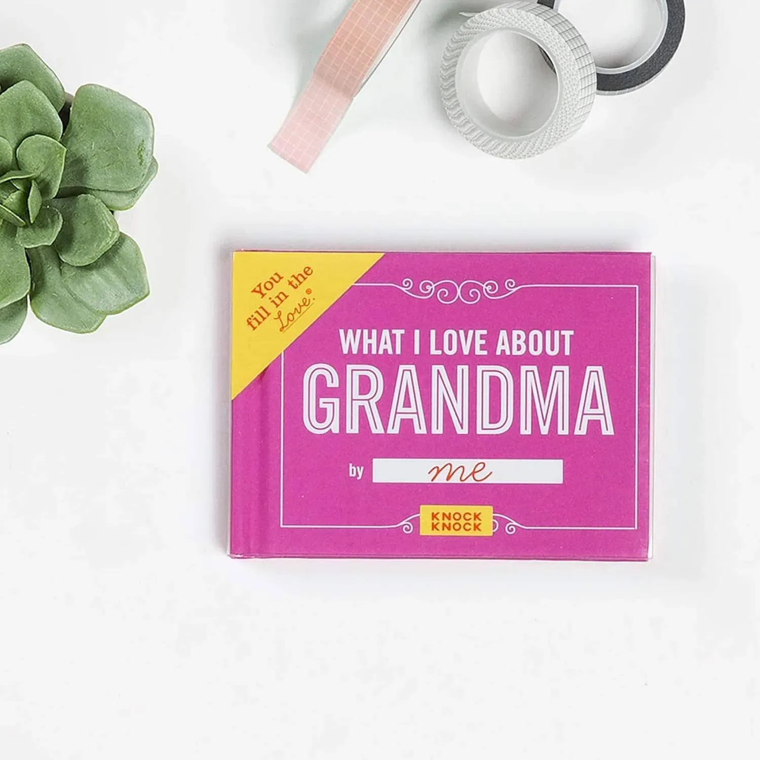  Knock Knock 'What I Love About Grandma' Journal