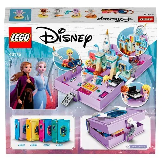 LEGO Disney Princess Frozen II Anna and Elsa’s Storybook Adventures - Argos