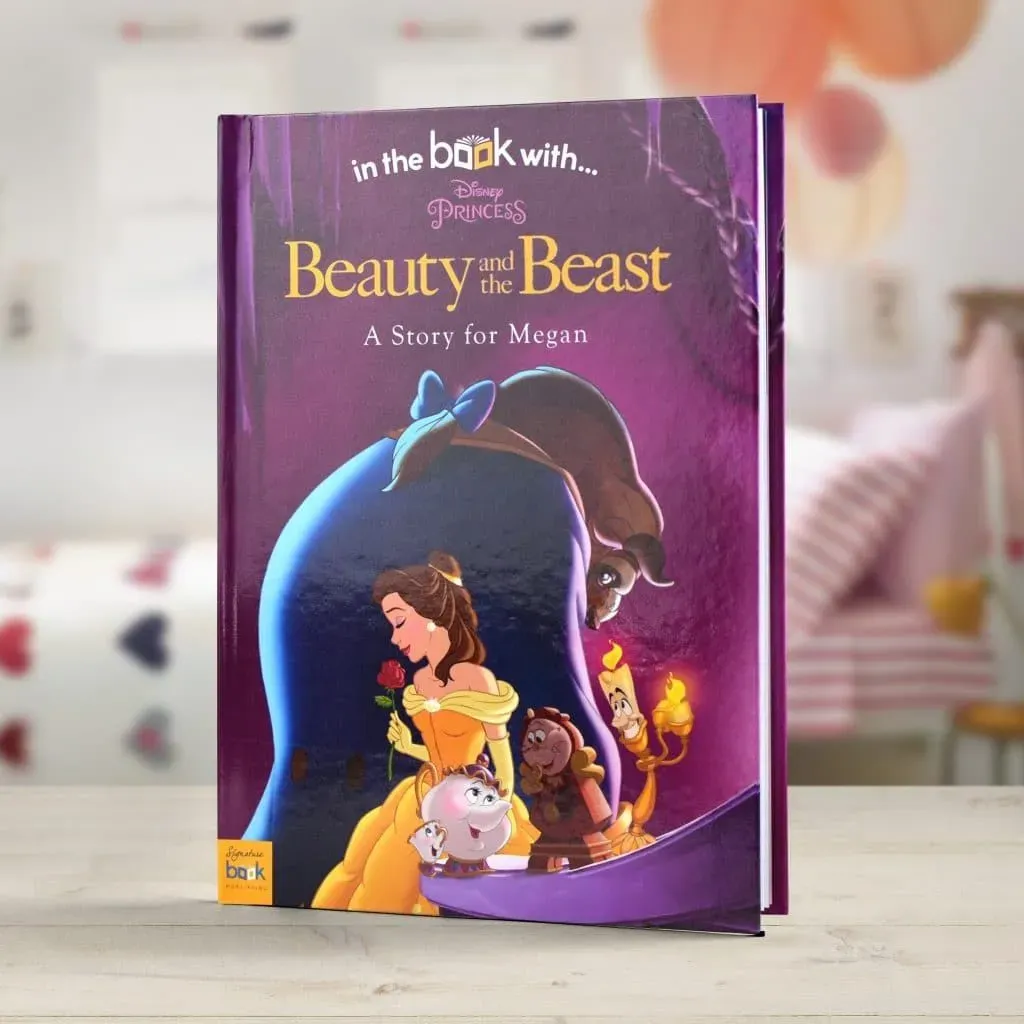 Personalised Disney's 'Beauty And The Beast' Book.
