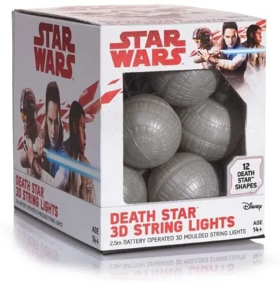 Star Wars Death Star 3D String Lights.