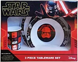 Star Wars Episode IX Three Piece Tableware Set.