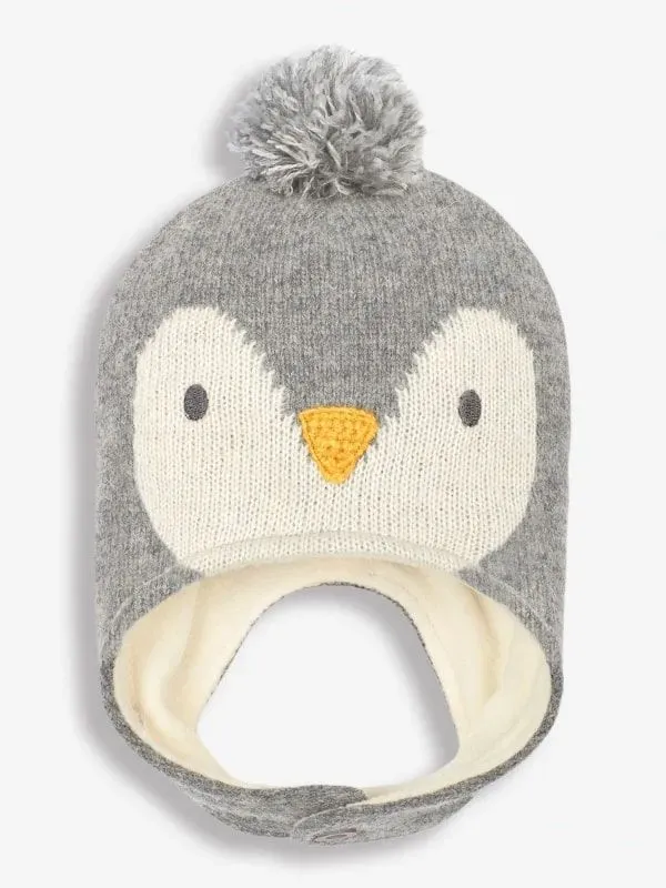 Grey Penguin Hat - Jojo Maman Bebe