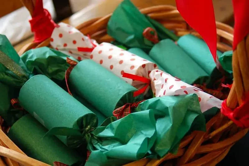 Eco Friendly Christmas Crackers for families doing their bit. 