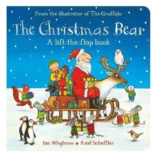 The Christmas Bear Pop Up Book By Ian Whybrow, Illustrated By Axel Scheffler.