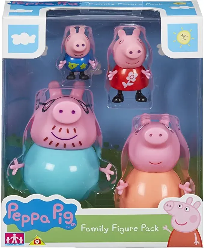 Peppa Pig Family Figures Pack.