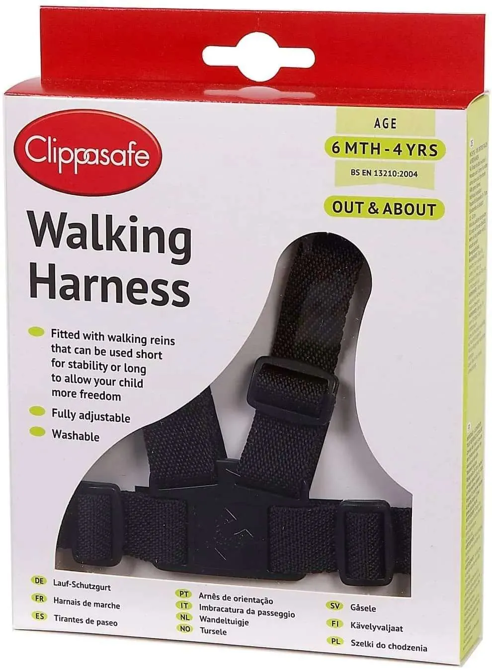 ClippaSafe Walking Harness and Reins