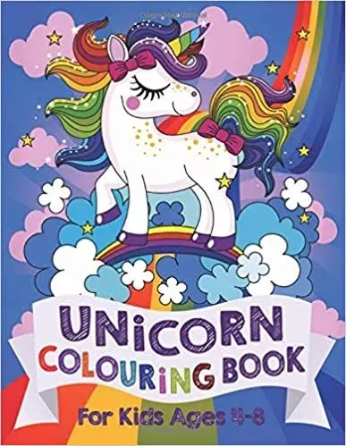 Silly Bear Unicorn Colour Book