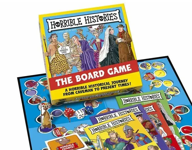 Horrible Histories Board Game.