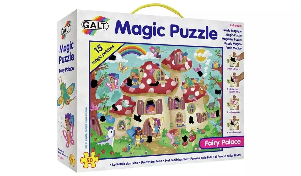 Galt Toys Fairy Palace 50 Piece Magic Puzzle