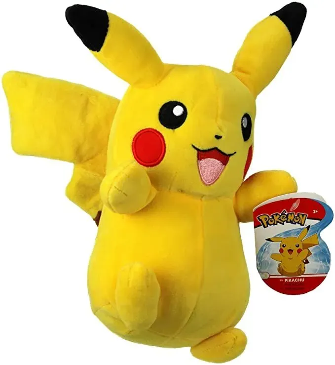 Pikachu 8" Pokémon Plush Toy.