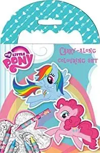 My Little Pony Carry Along Colouring Set.