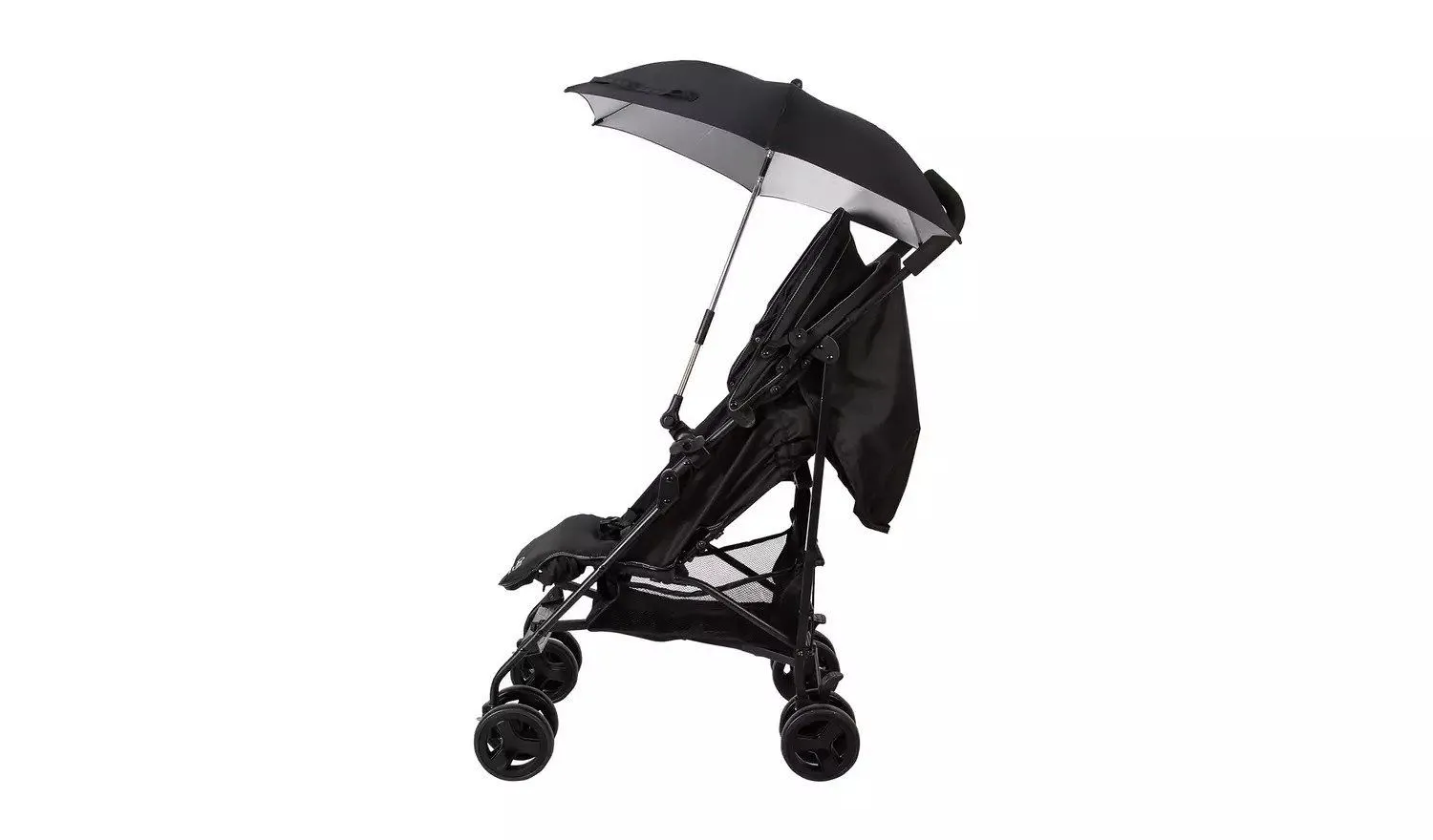PrimeSportsShop Universal UV Parasol Sun Canopy for Pushchairs and Buggy Clip on Stroller Umbrella Baby Buggy Sun Parasol with Adjustable Fixing Clamp