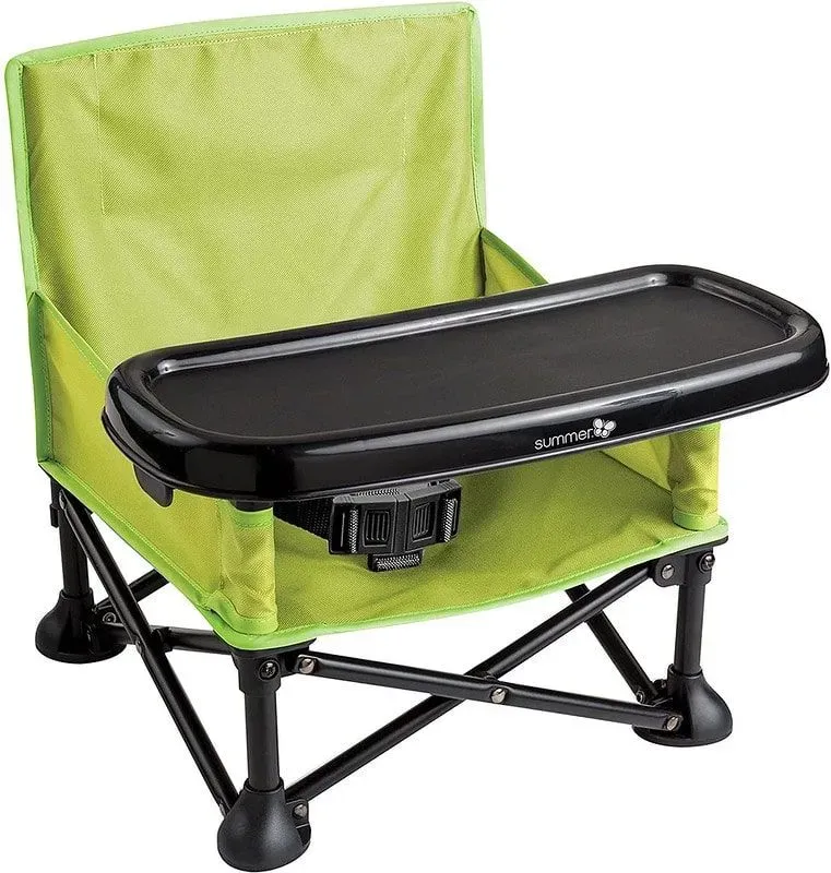 Summer Infant Pop N Sit Folding Booster, Green