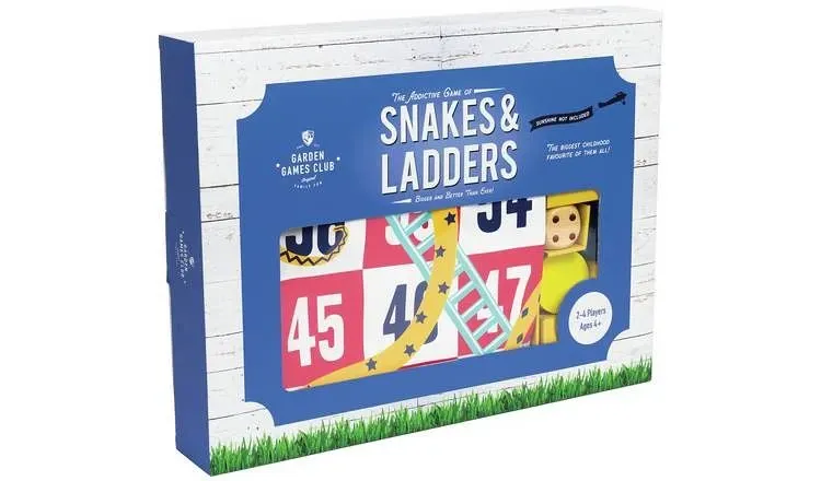Professor Puzzle Giant Snakes and Ladders Game.