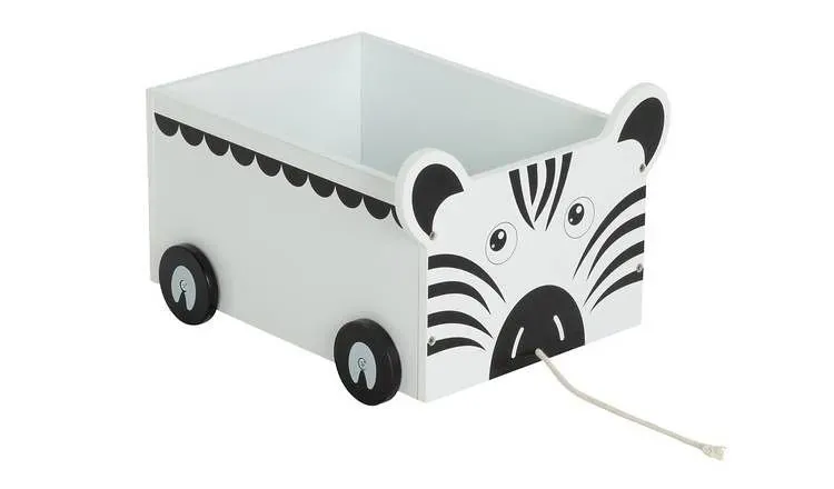 Argos Home Zebra Toy Storage Buggy.