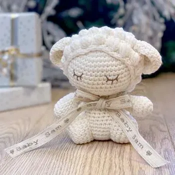 Personalised Baby Lamb Soft Toy, Oh My Giddy Aunt!
