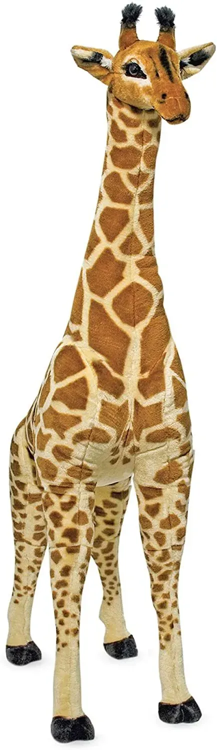 Giant Giraffe-Lifelike Stuffed Animal, Melissa & Doug