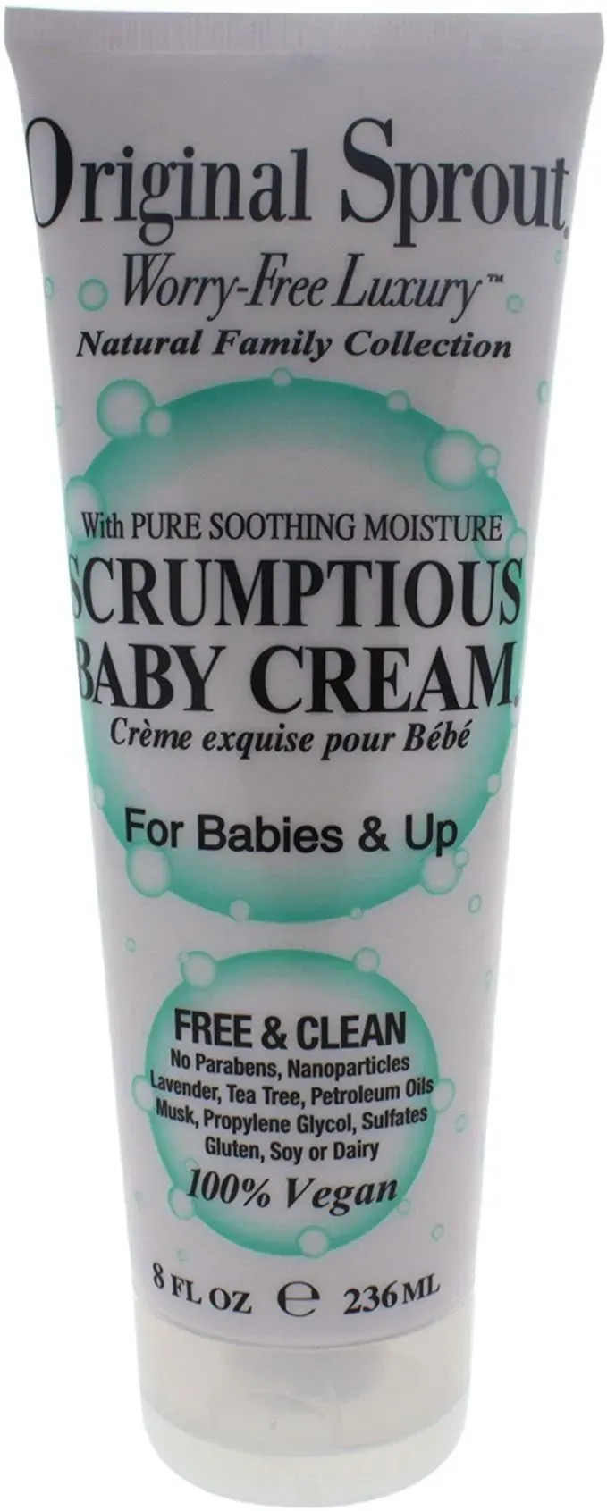 Original Sprout Scrumptious Baby Cream.