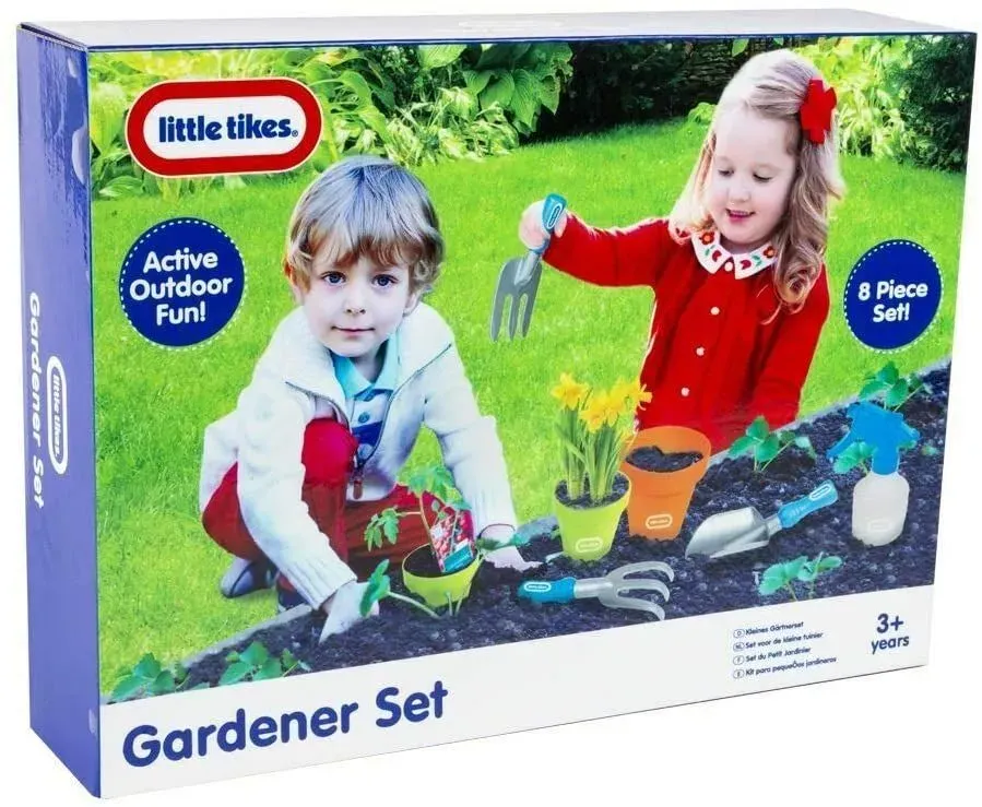 Little Tikes 8 Piece Gardening Tools Set