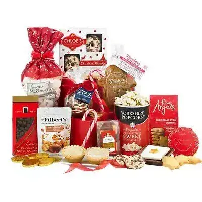 Christmas Tower of Treats Hamper - Bunches.