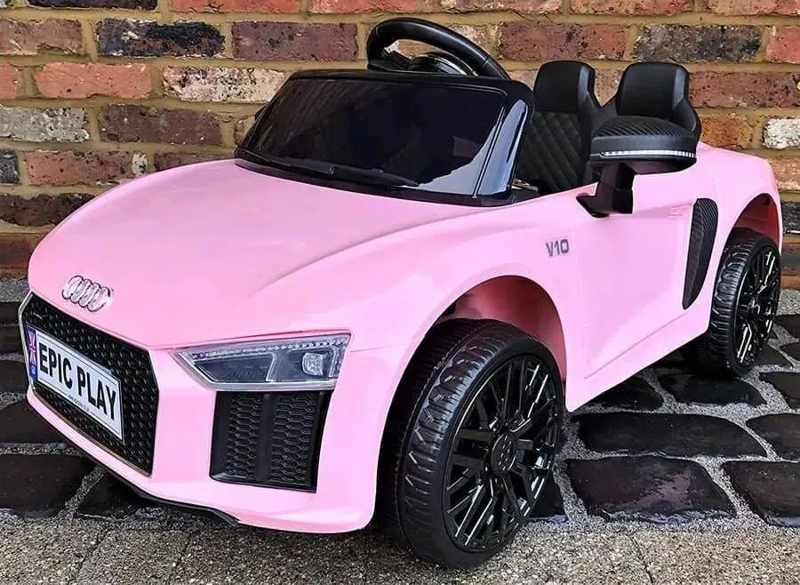 Audi Licensed Pink Battery Ride-On Car