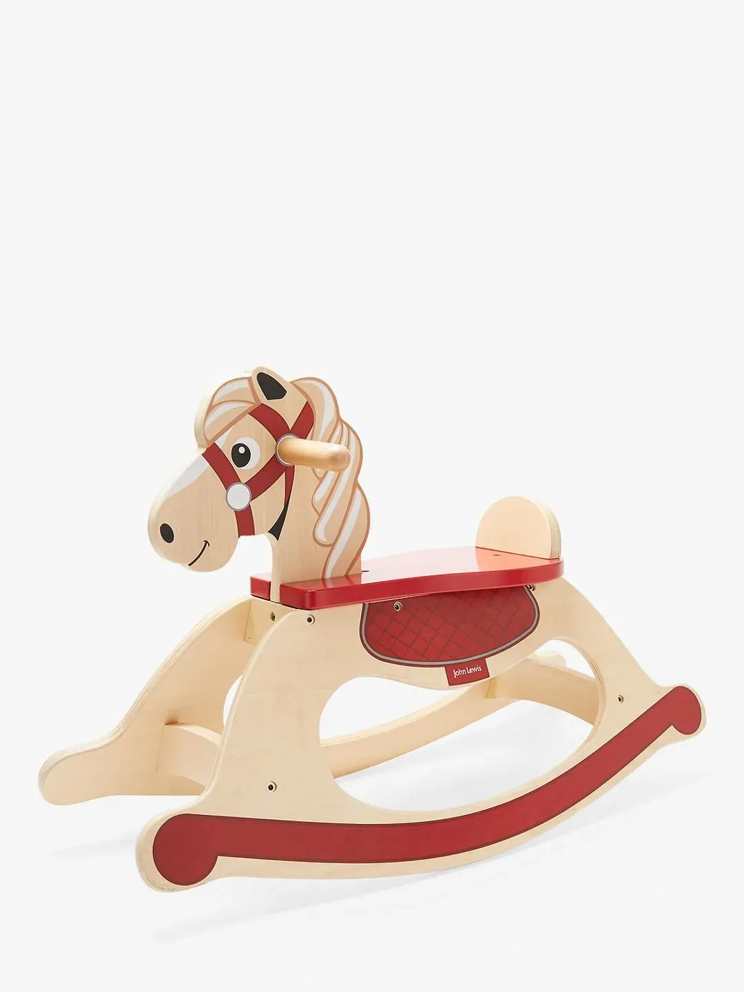John Lewis & Partners Wooden Carousel Rocking Horse.