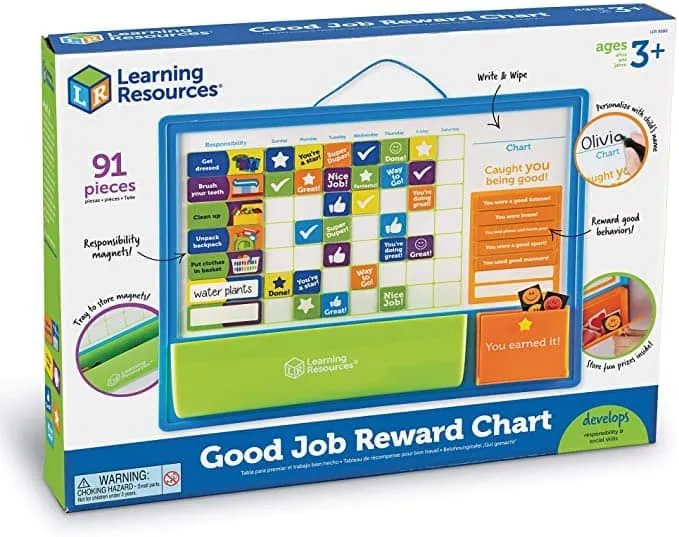 BRAND NEW! GOOD NIGHT ROUTINE BEHAVIOUR MAGNETIC CHART BY FIESTA CRAFTS 