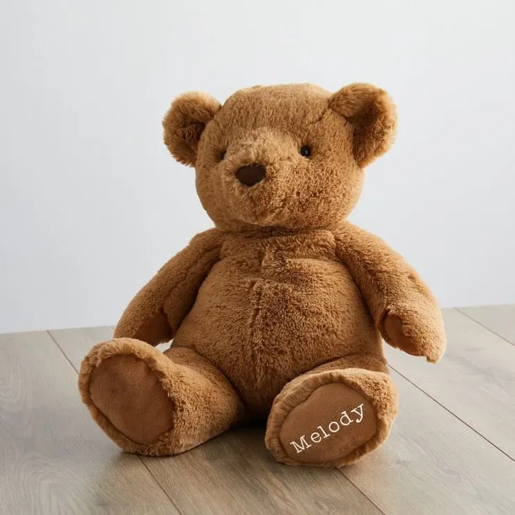 Personalised Super Soft Large Bear Soft Toy - My 1st Years
