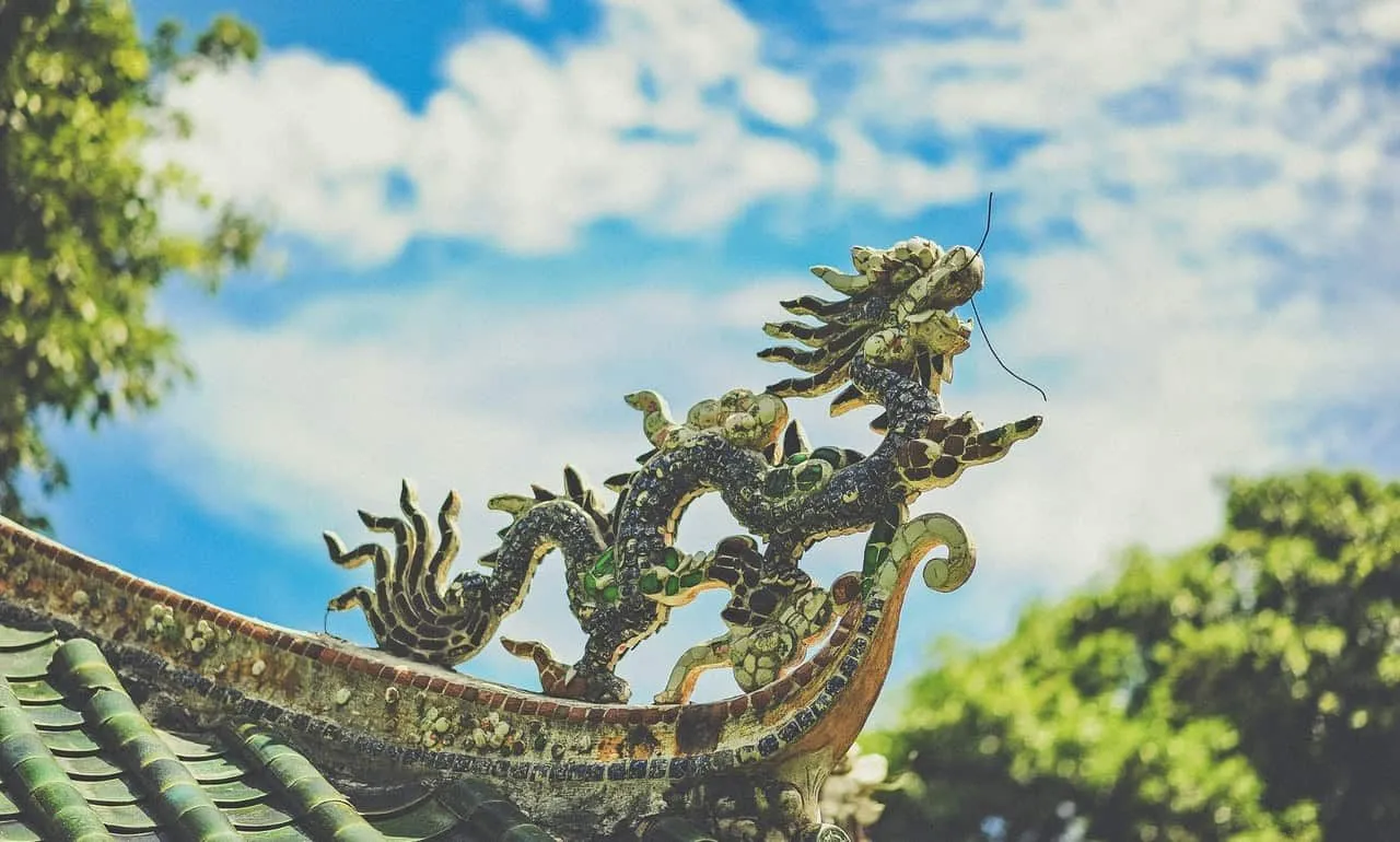 You can see dragons in ancient folklores and fictional tales.