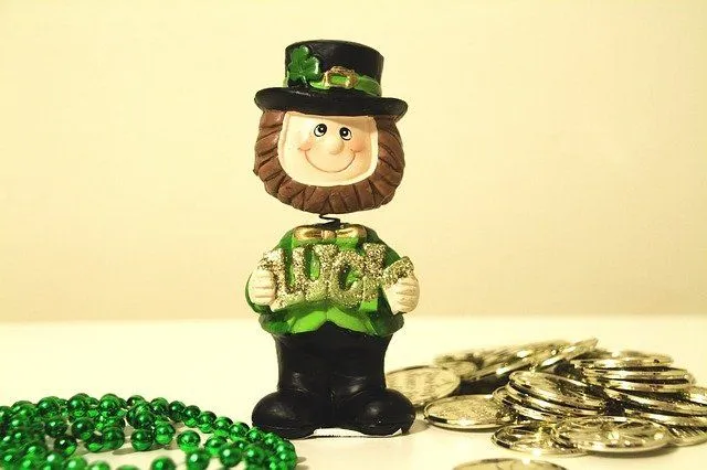 When a leprechaun is happy, St Pat-trick day is on!