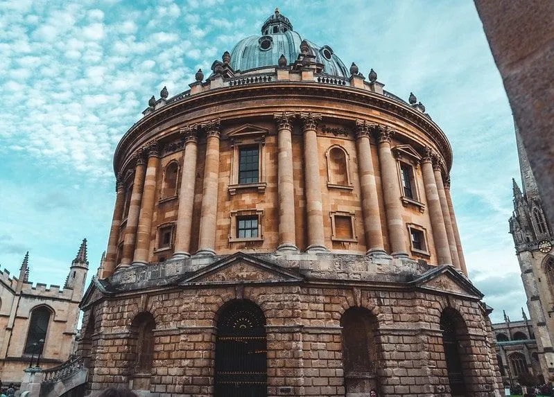 The Bodleian Library in Oxford. 