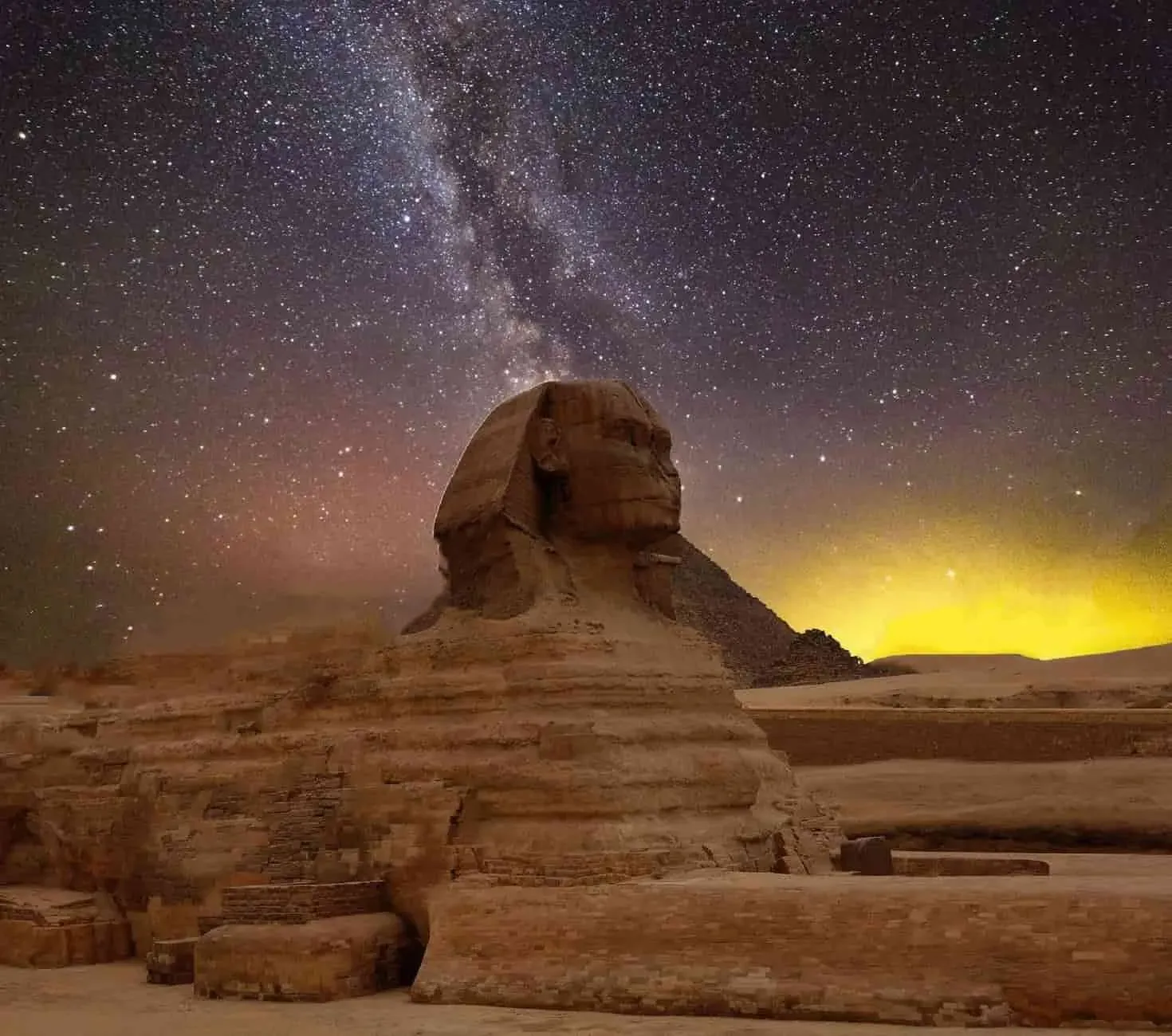 Ancient Egyptians were the first people to identify constellations.