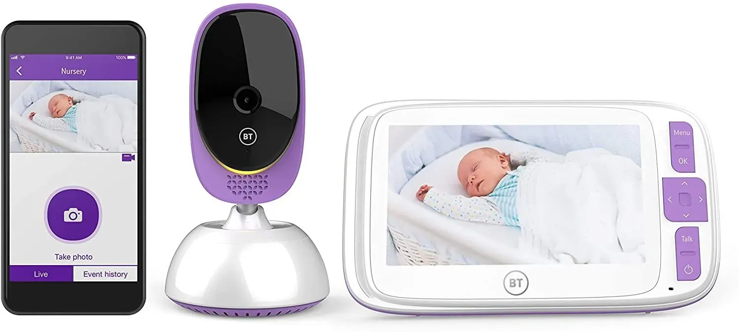 BT Smart Video Baby Monitor.
