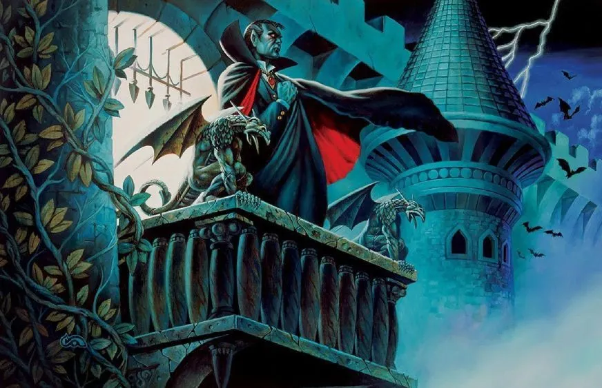 The Curse of Strahd is a gripping horror fantasy game.