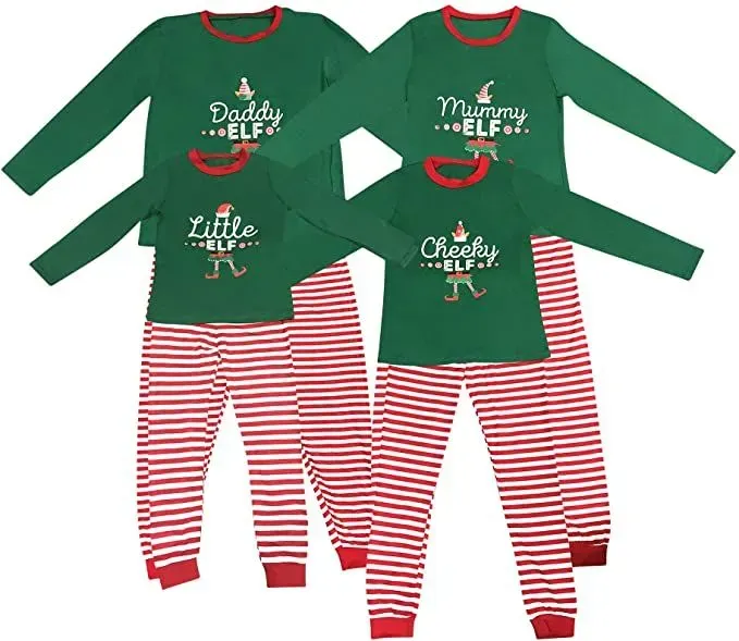 Elf Family Christmas Pyjamas - Live It Style It.