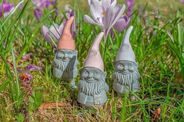 The gnomes are very creative and are full of strength.