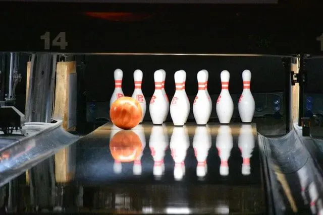 Bowling usually includes ten pins.